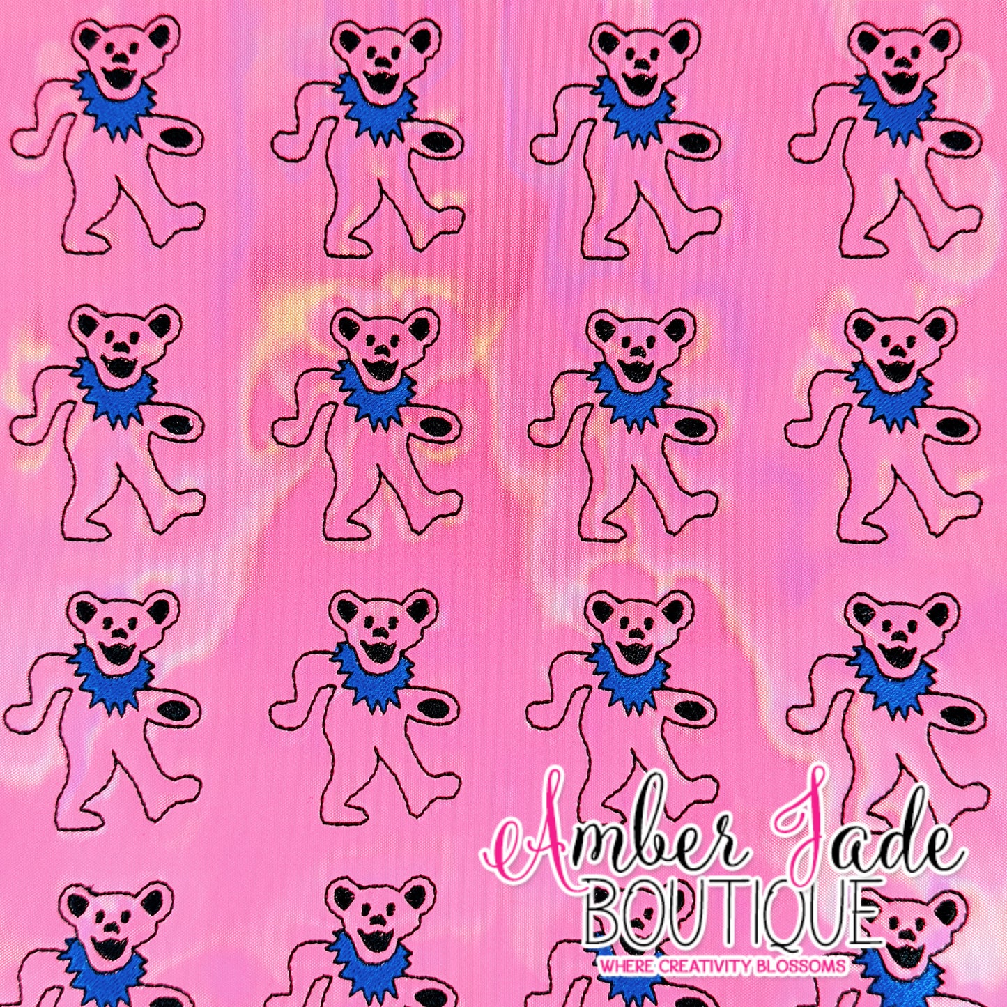 Grateful Dead Bear - PINK