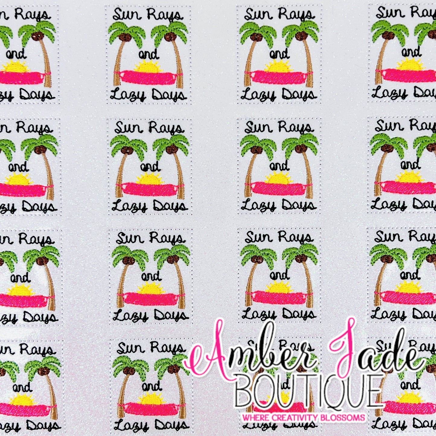 Sun Rays and Lazy Days