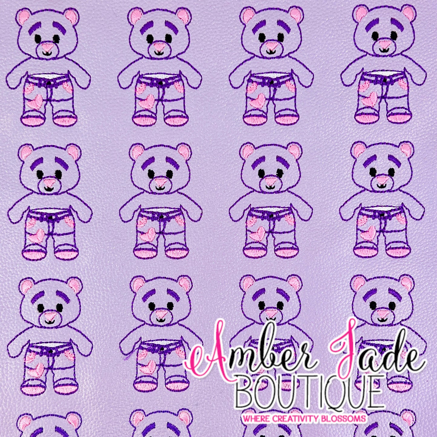 Doodle Bear - PURPLE