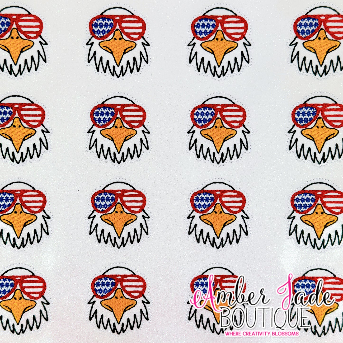 4th of July Eagle wearing Sunglasses