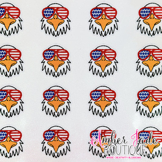 4th of July Eagle wearing Sunglasses