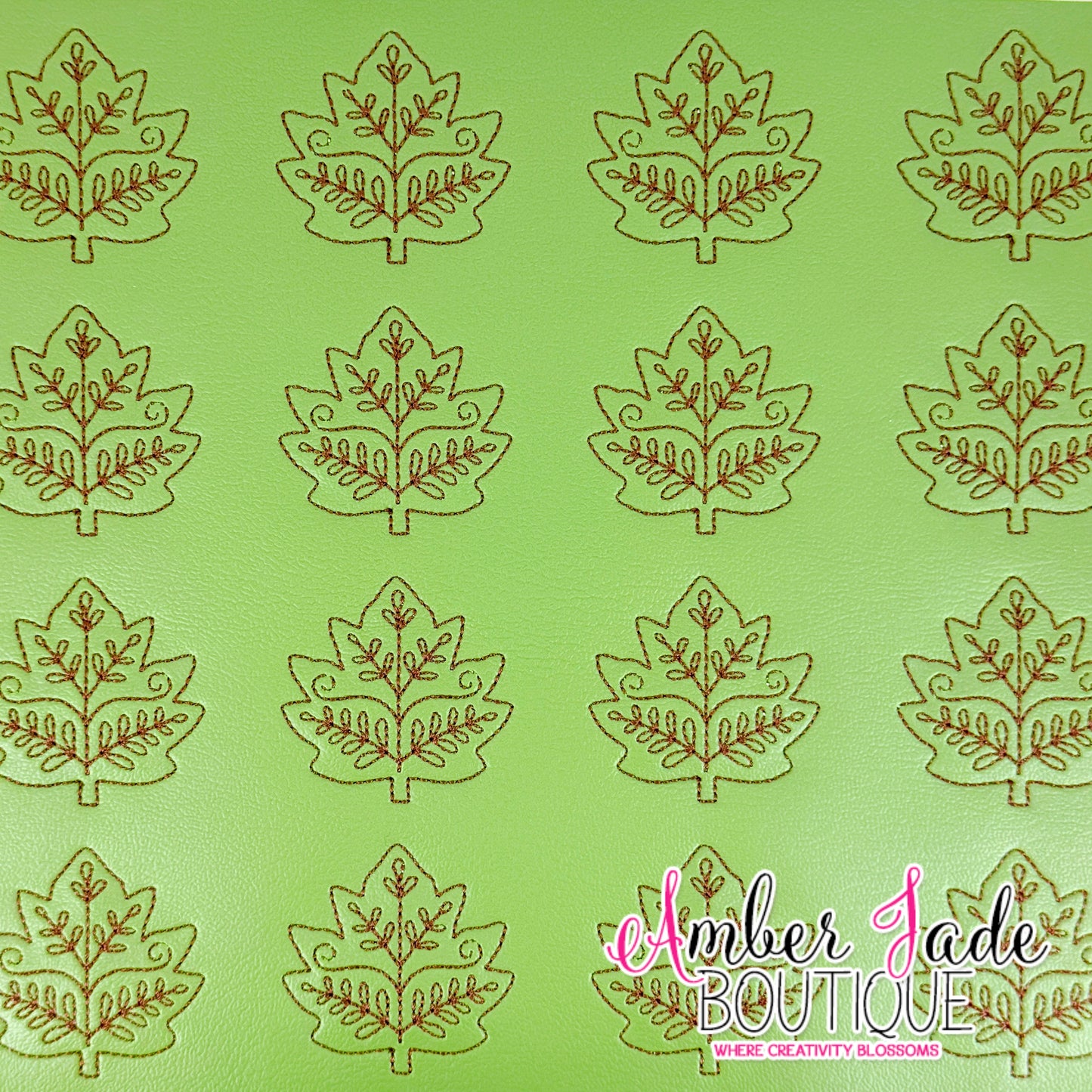 Fall Leaf - Green