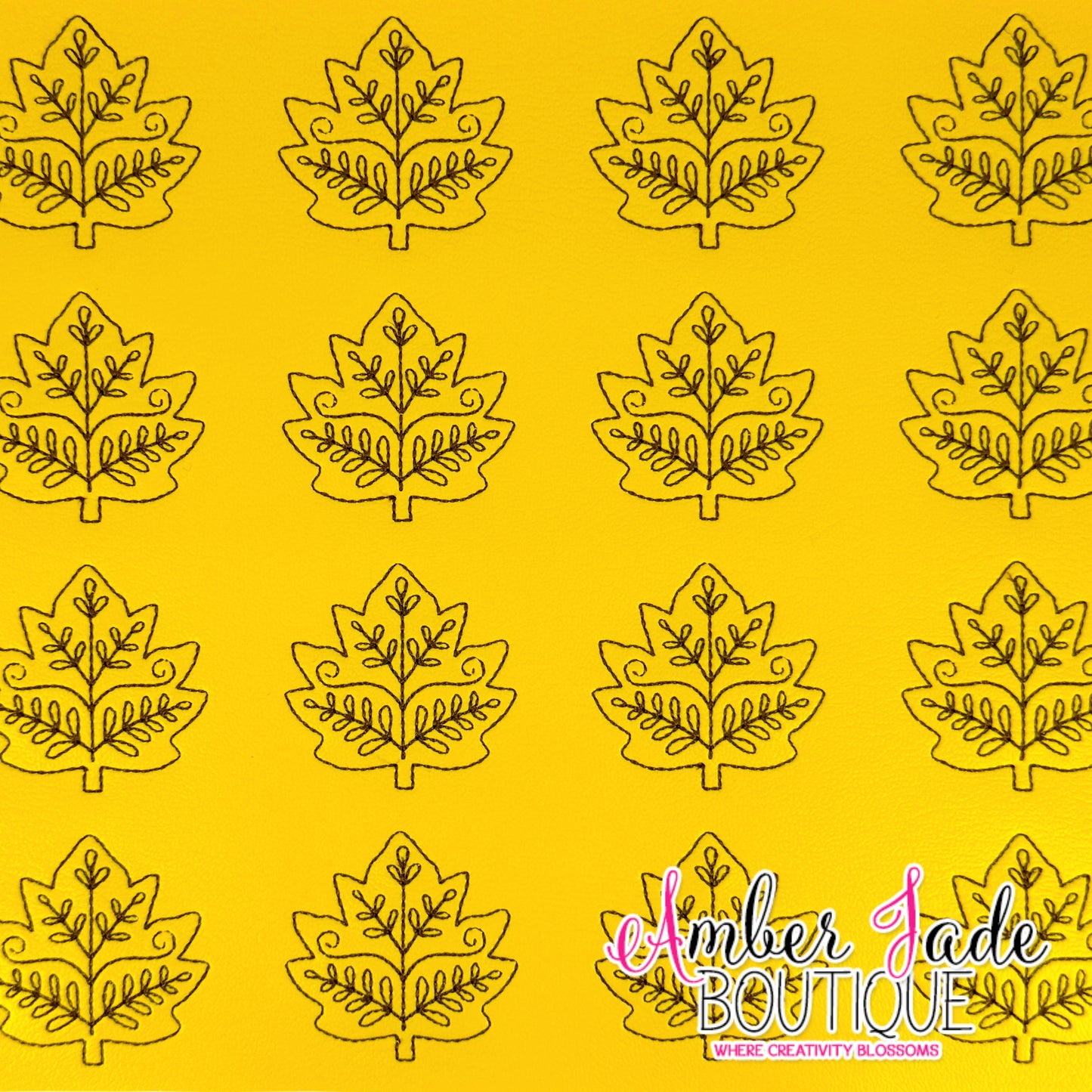 Fall Leaf - Yellow