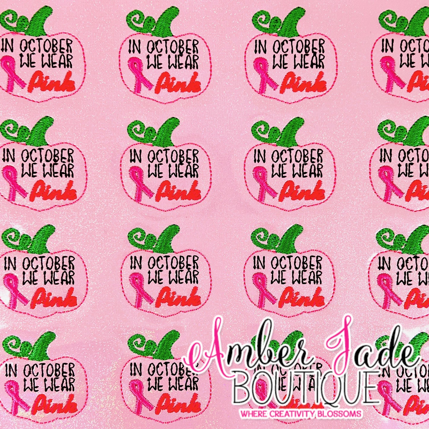 Pumpkin - In October We Wear Pink