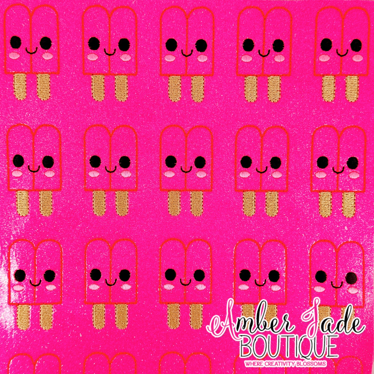 Double Popsicle - Hot Pink