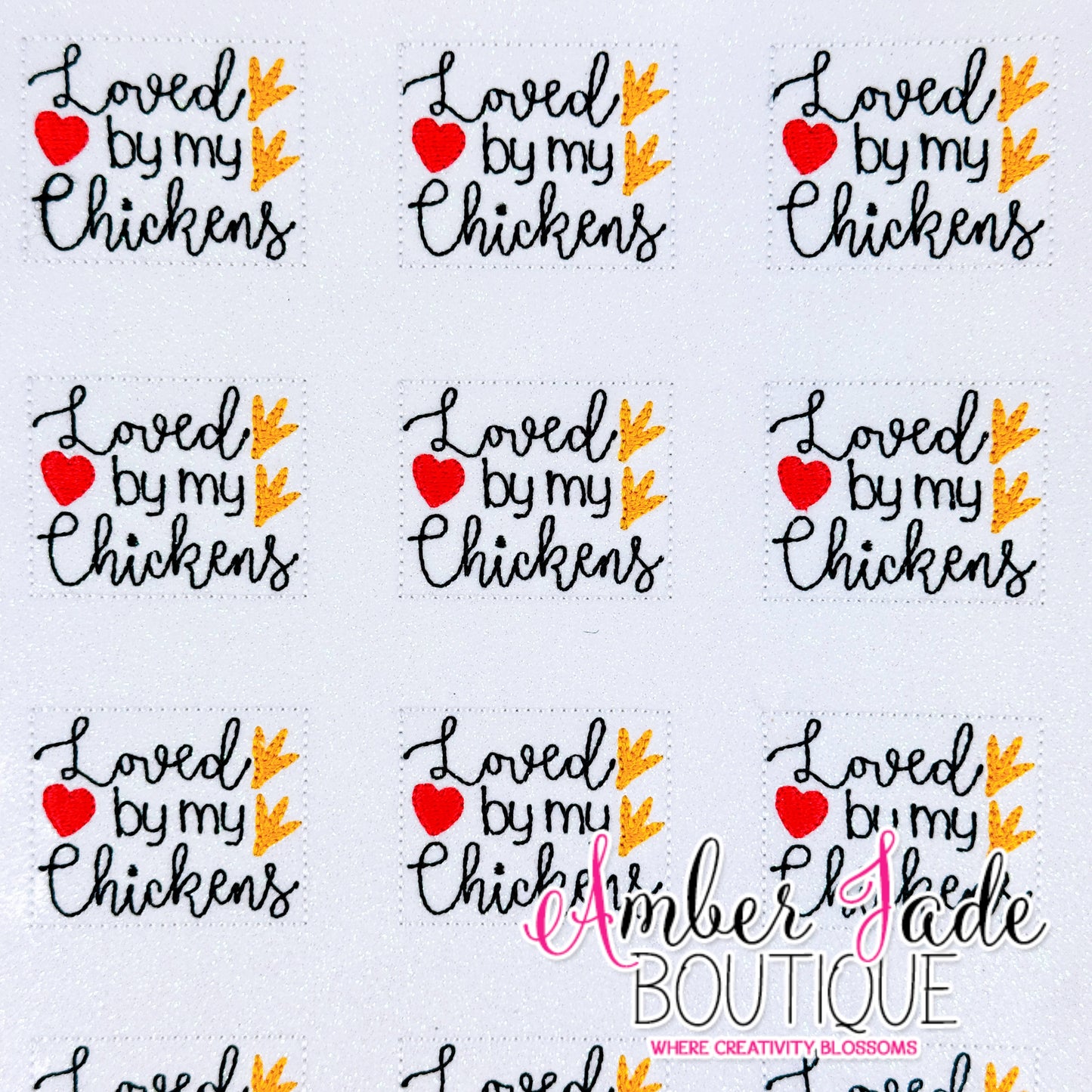 Loved by my Chickens