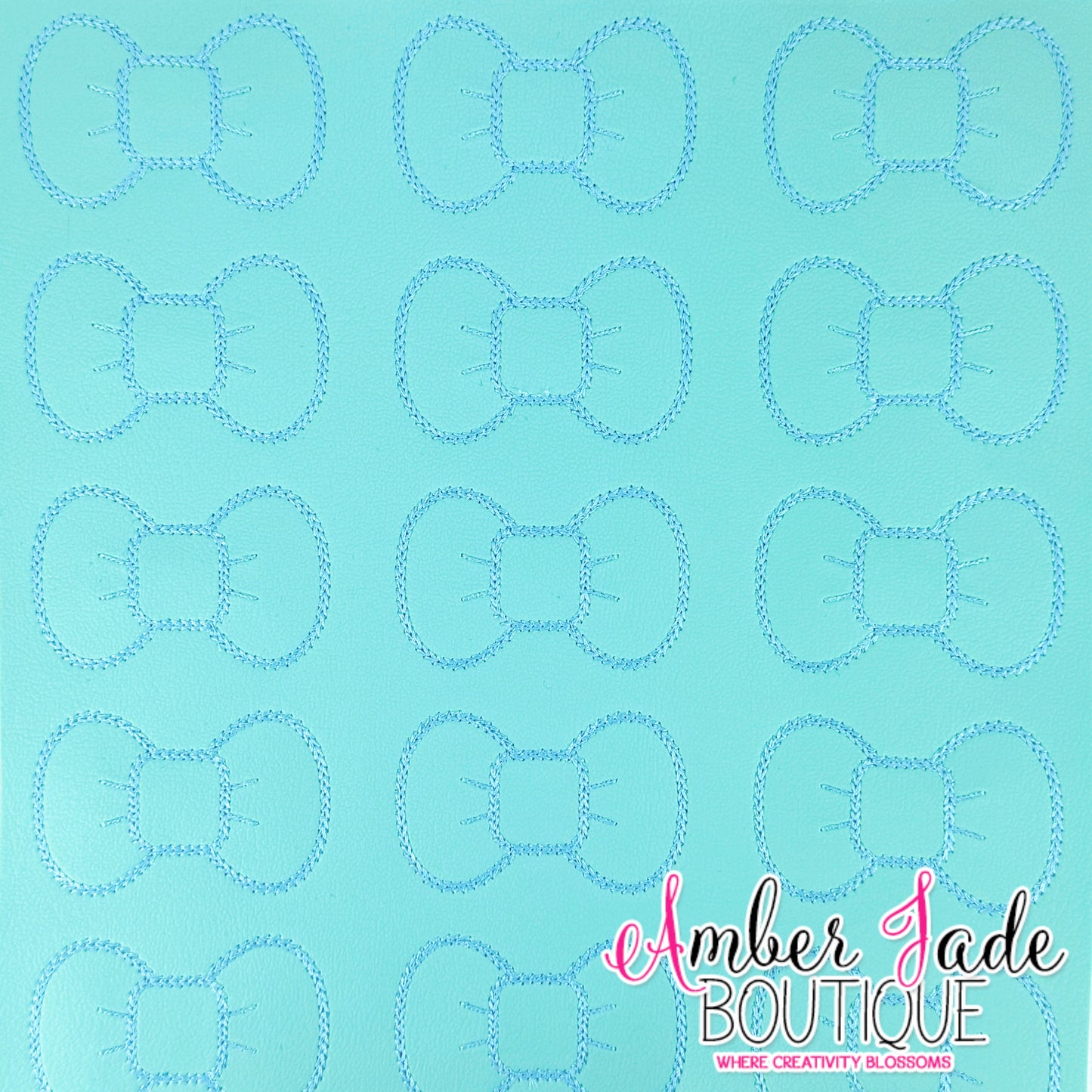 Bow - Bright Marine Vinyl - Blue