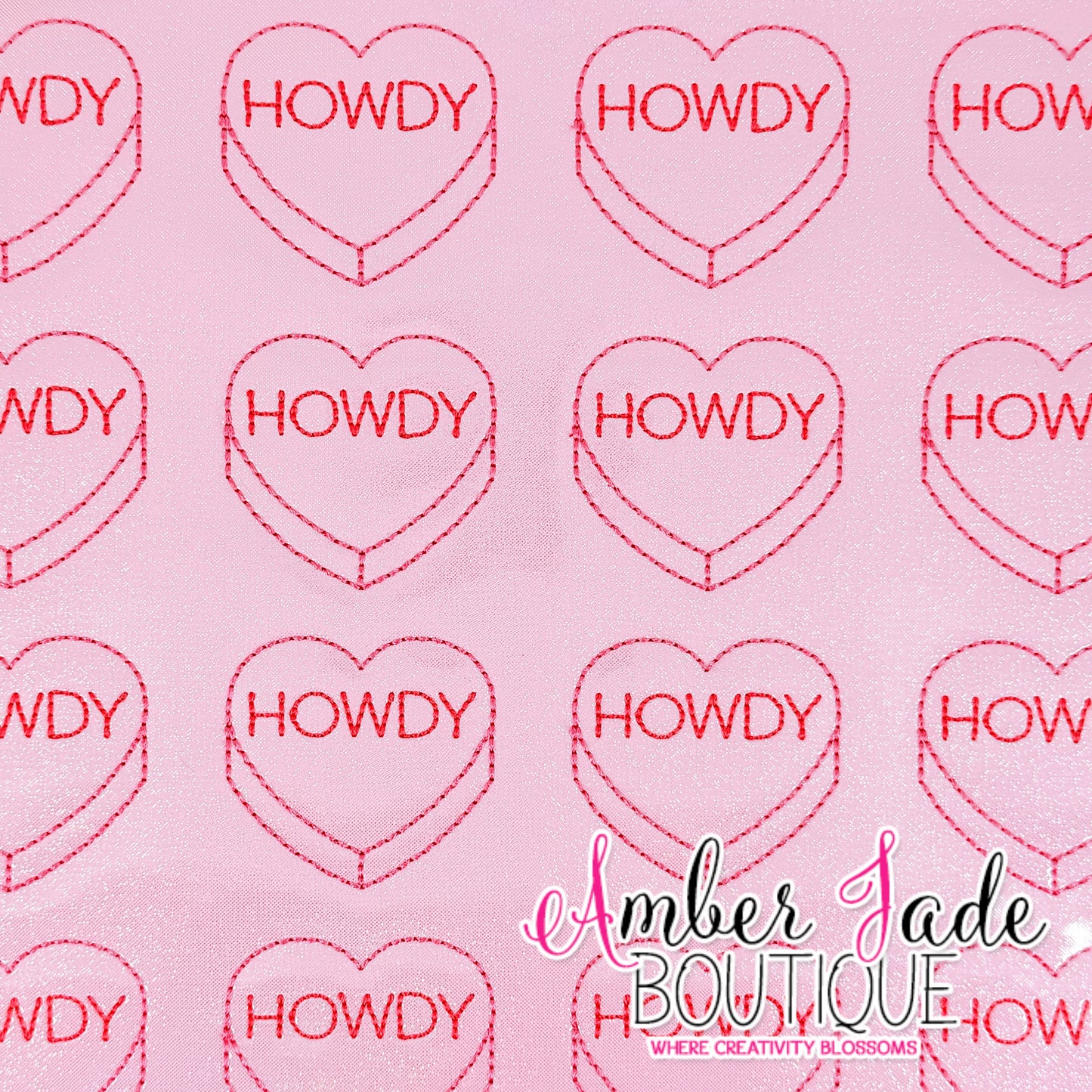 Conversation Heart - HOWDY