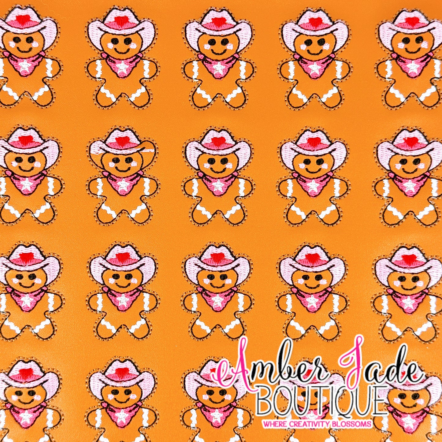 Cowboy Gingerbread - Pinks