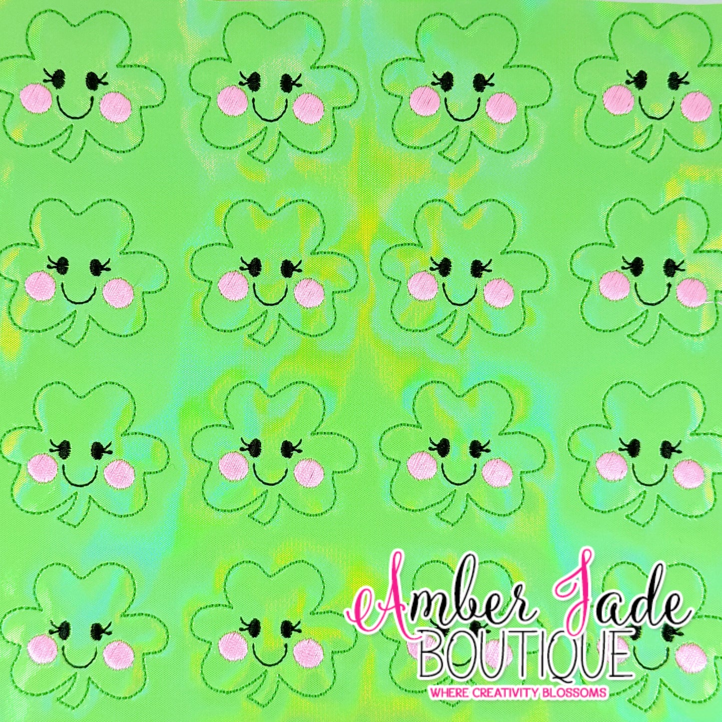 Happy Shamrock - Holographic