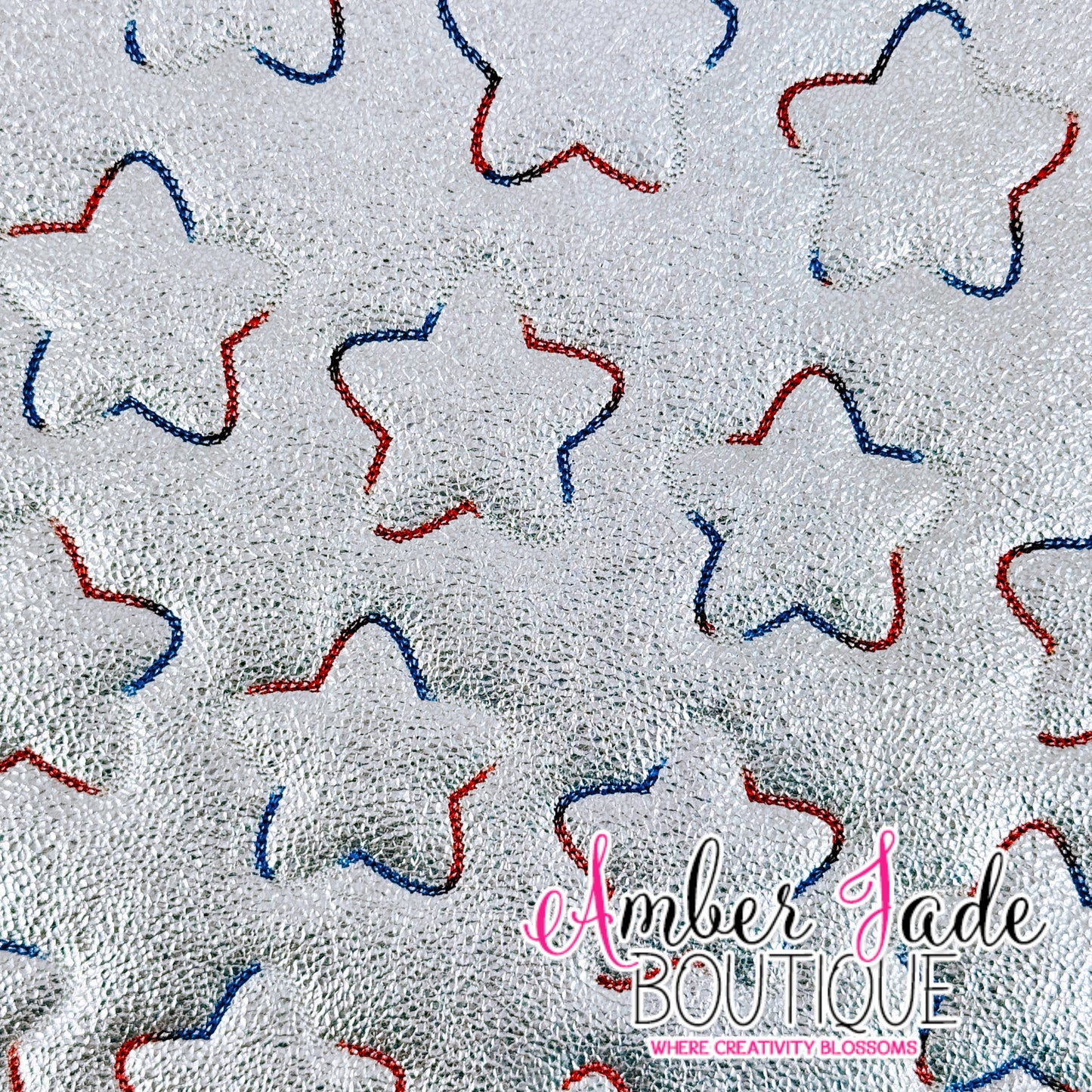 Metallic Patriotic Star