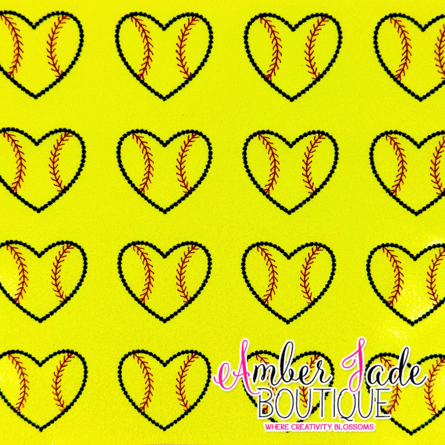 Softball Heart