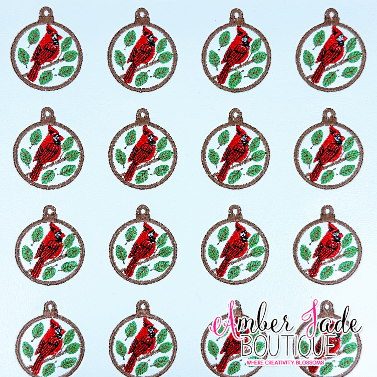 Cardinal Ornament