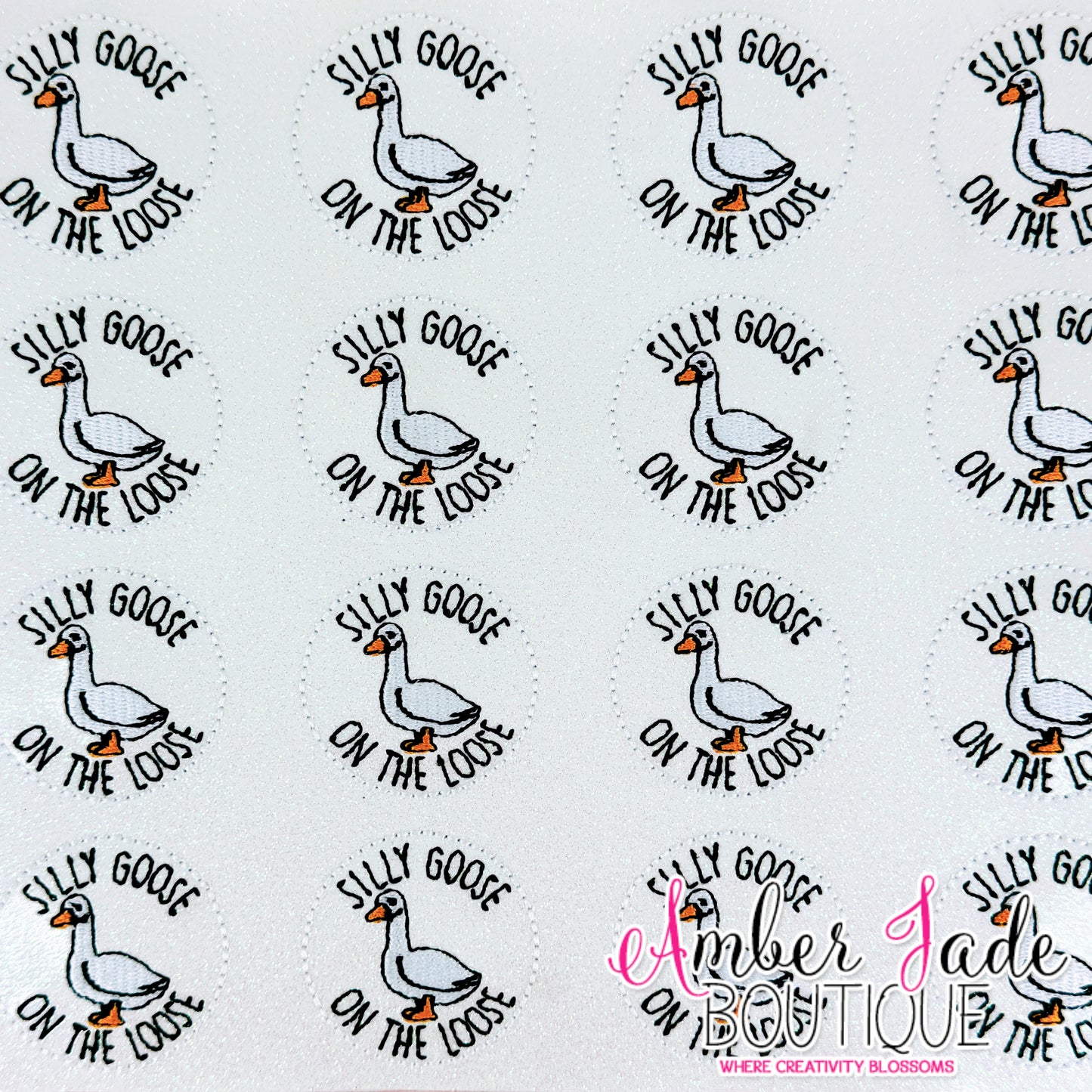 Silly Goose On The Loose - WHITE