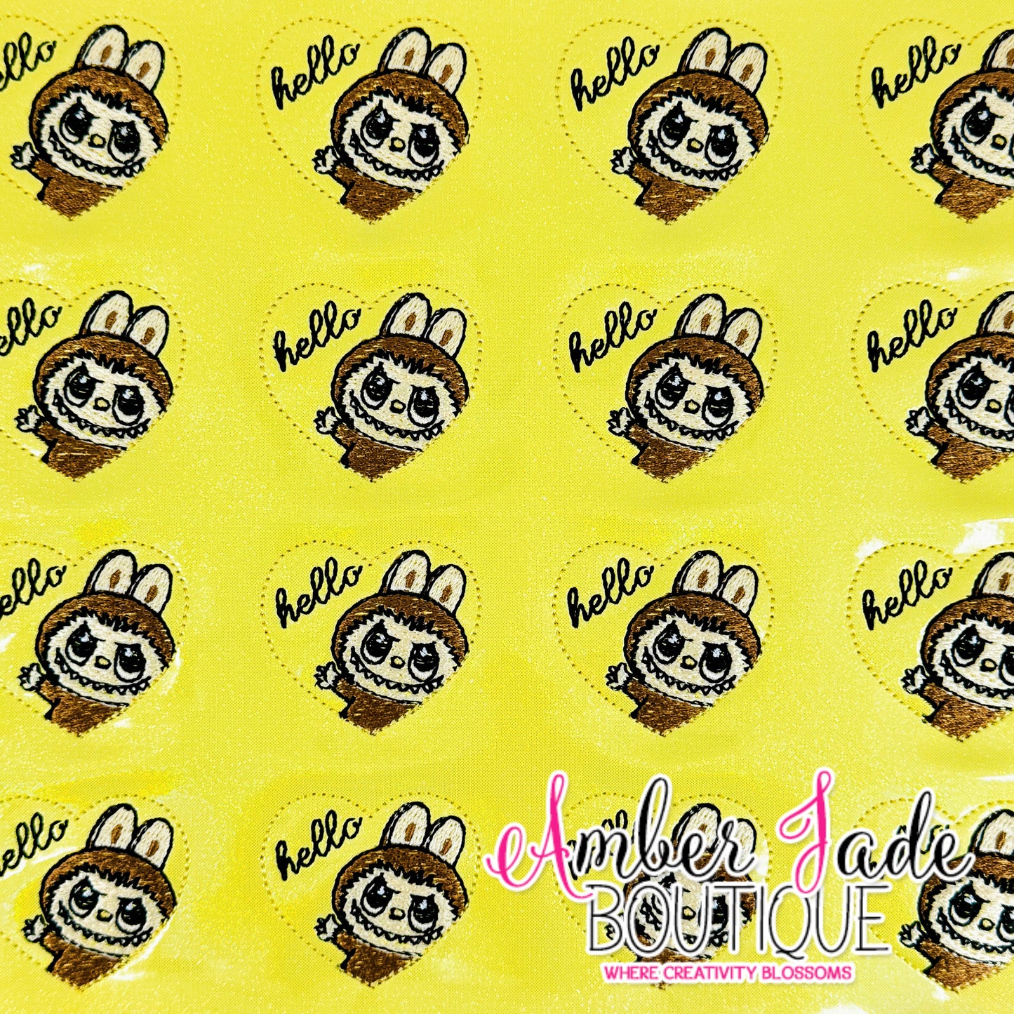 Labubu - Hello Heart - YELLOW