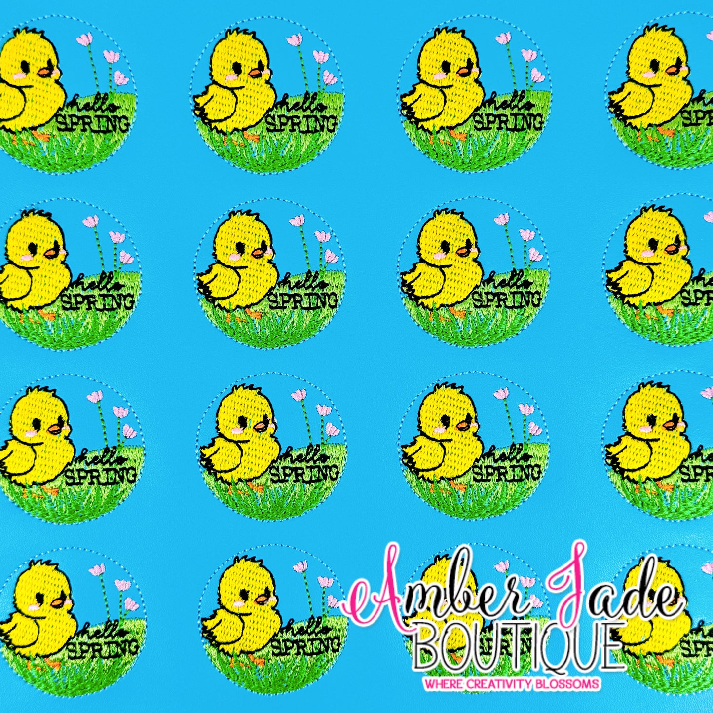 Hello Spring Circle - CHICK