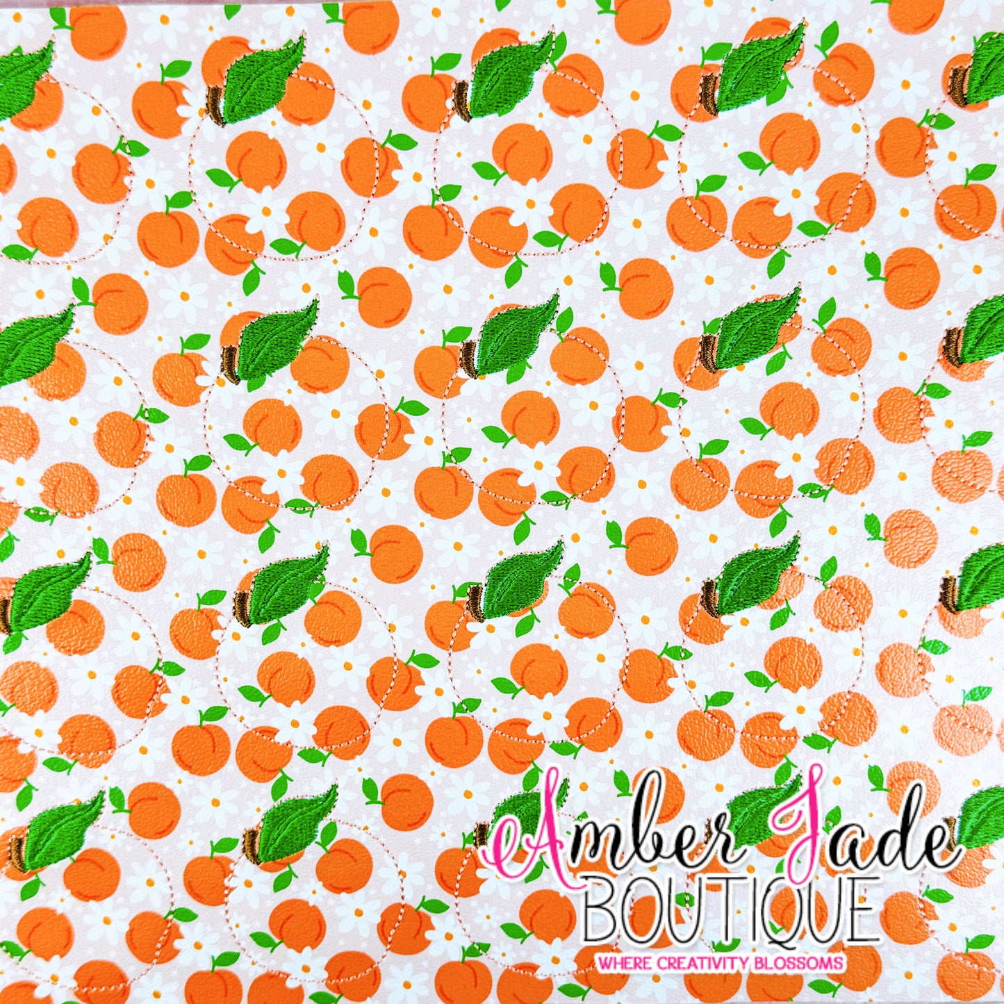 *LIMITED* Peach - Vegan Leather