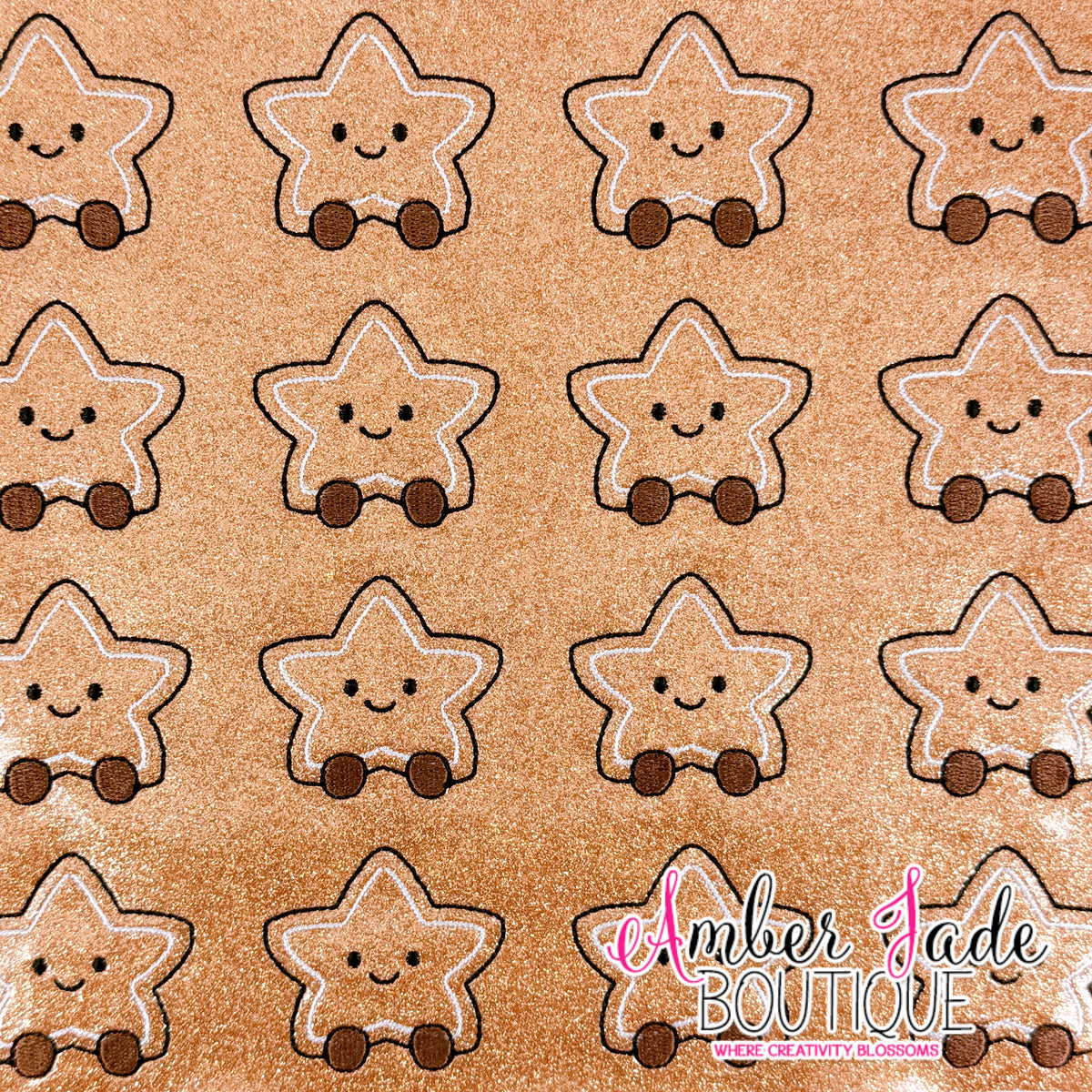 Jelly GINGERBREAD STAR Stuffed Animal