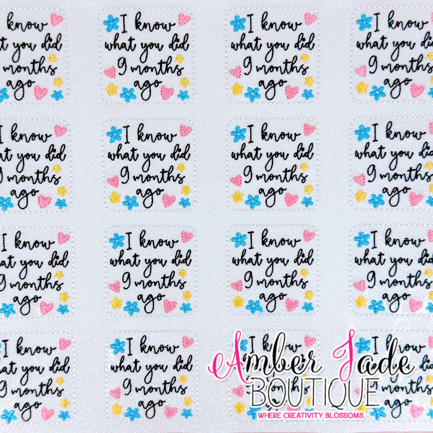 I know what you did 9 months ago