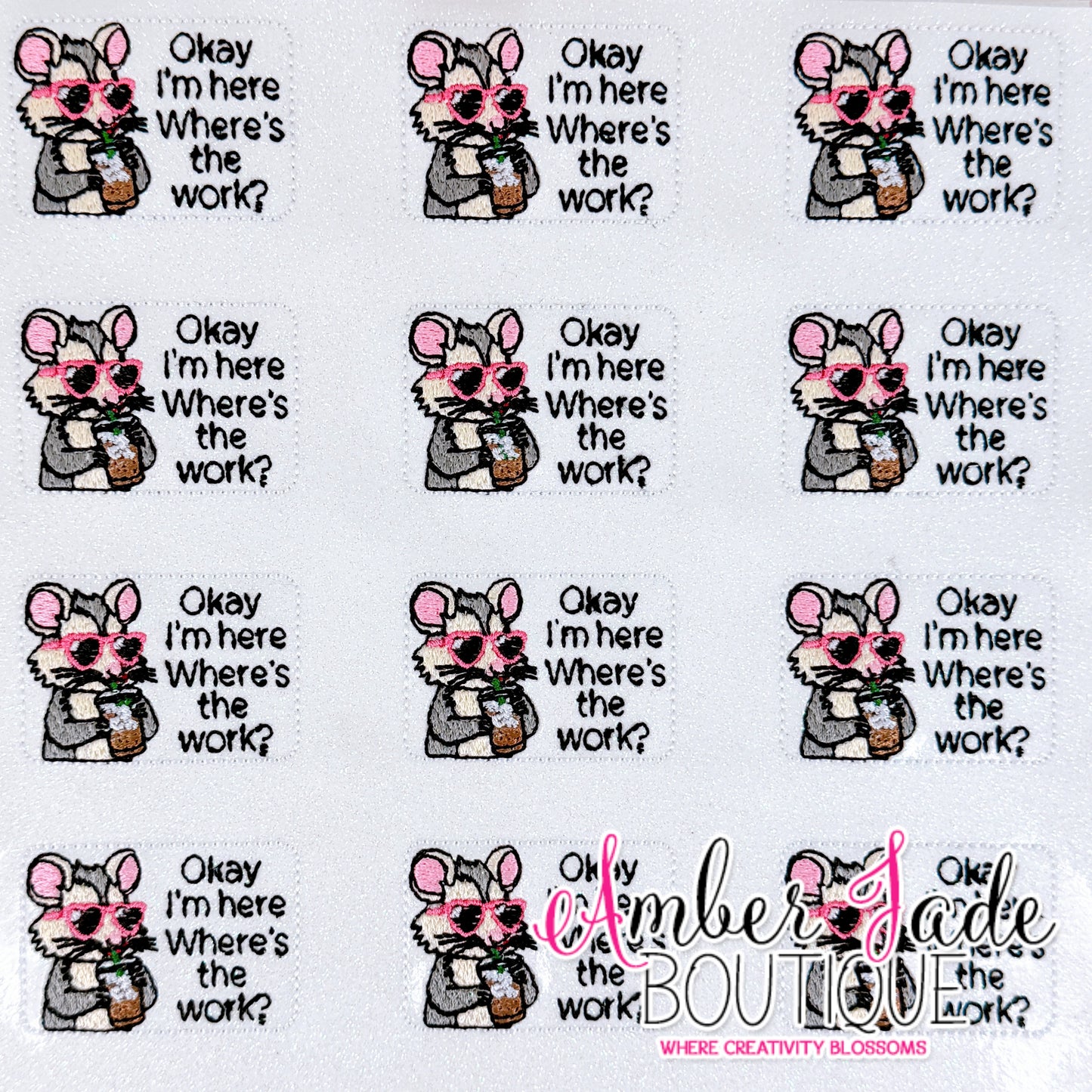 Where's the work? - Opossum Iced Coffee (Set of 3)