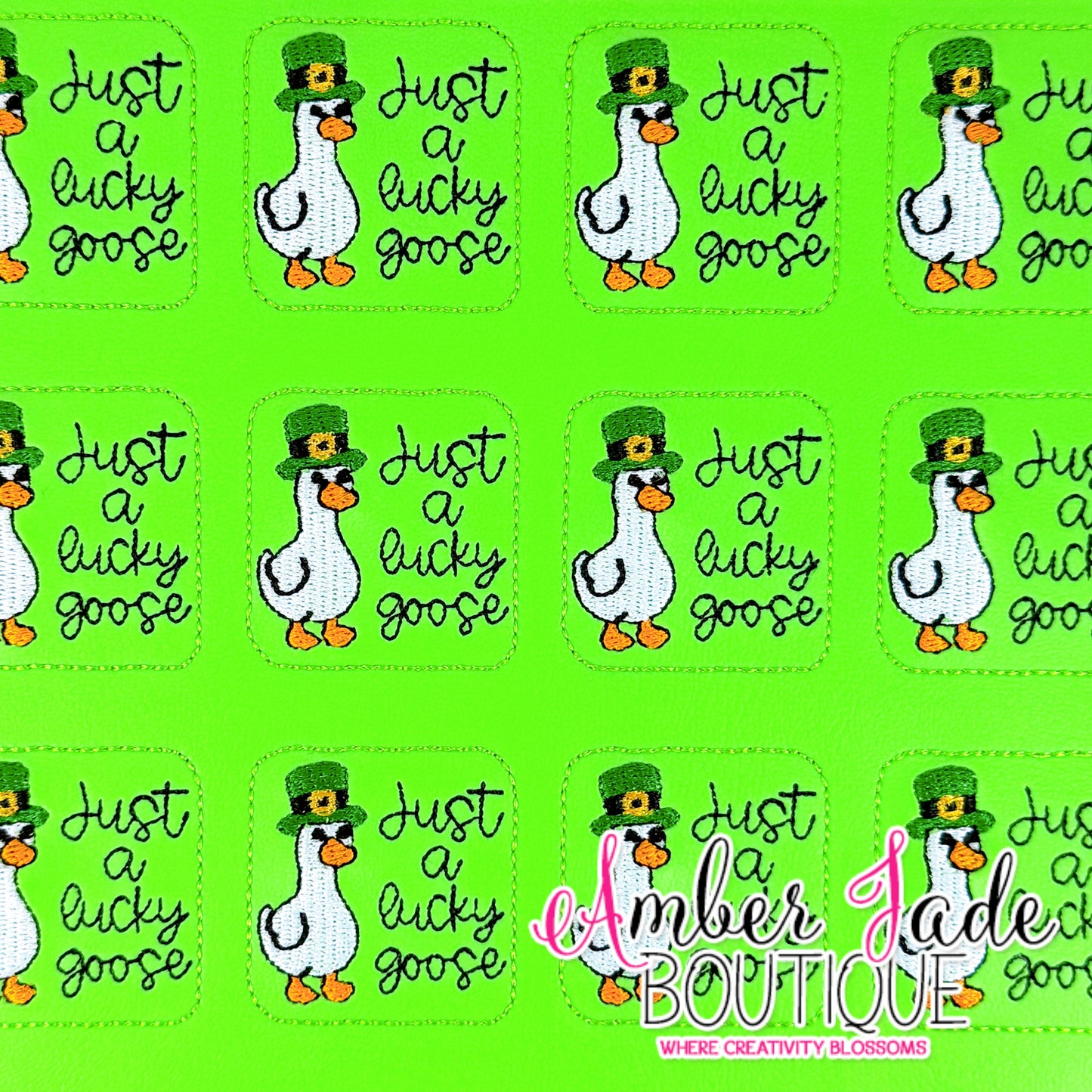 Just a lucky goose
