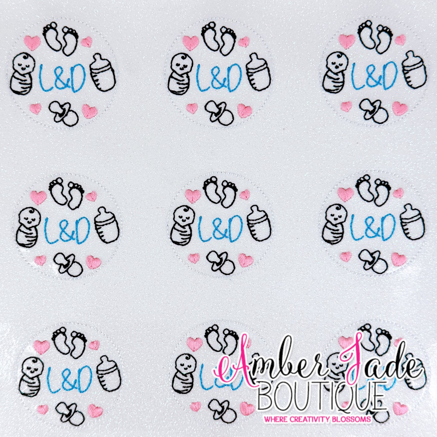 L & D Trinkets Circle XL - (Set of 3)