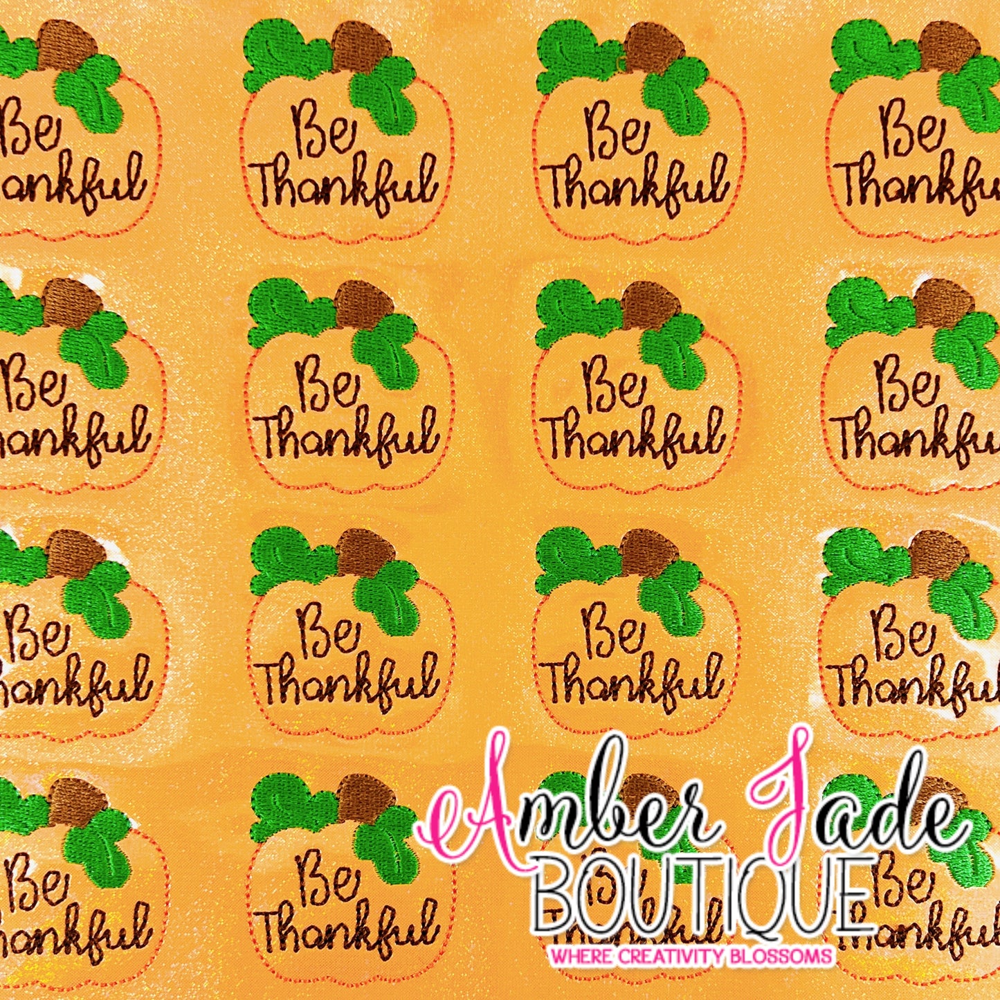 Be Thankful Pumpkin