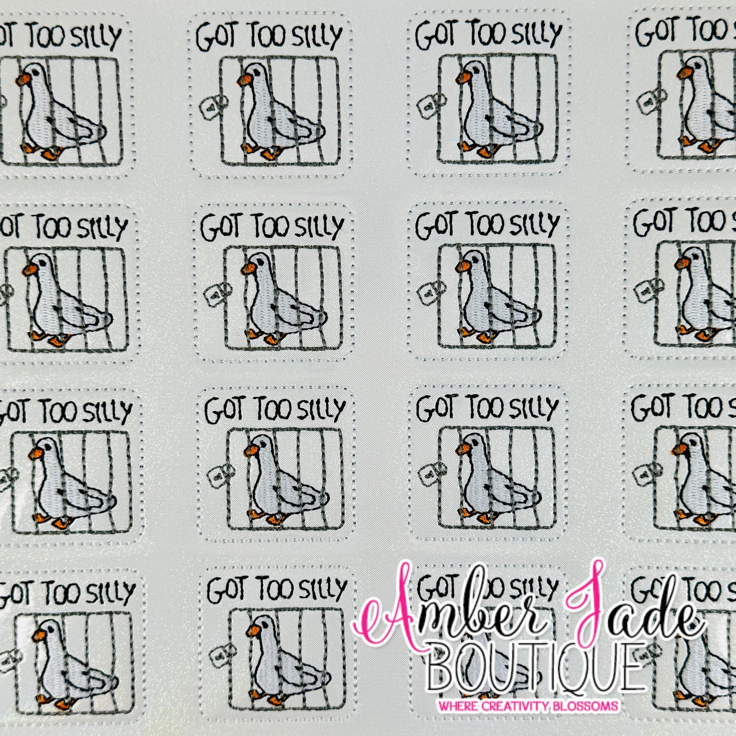 Goose - Got Too Silly - WHITE