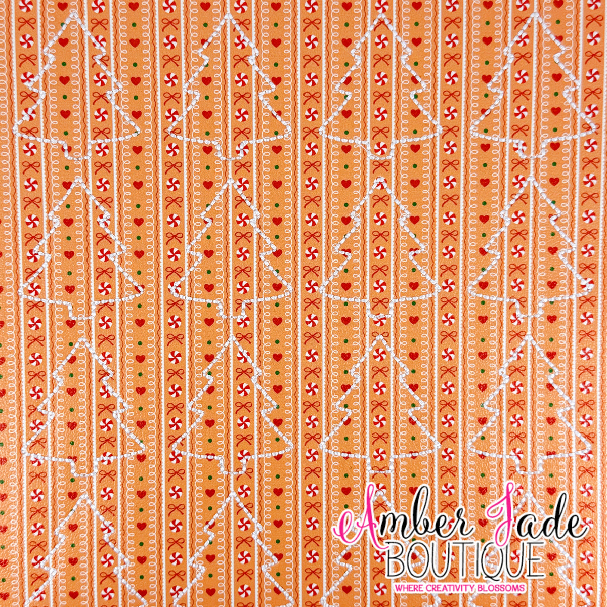 *LIMITED* Christmas Tree - Christmas Gingerbread Stripes