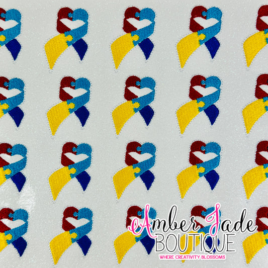 Autism Puzzle Ribbon