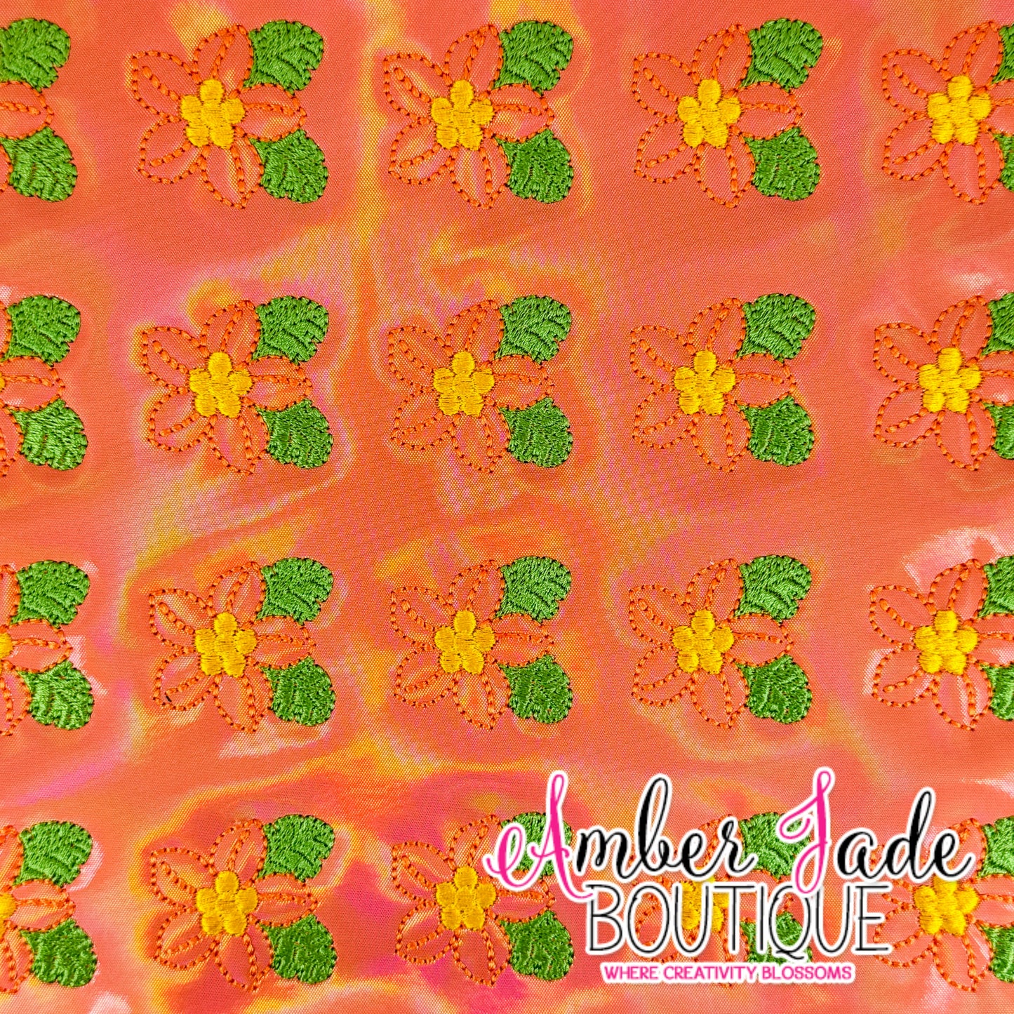 Flower Tropical - ORANGE