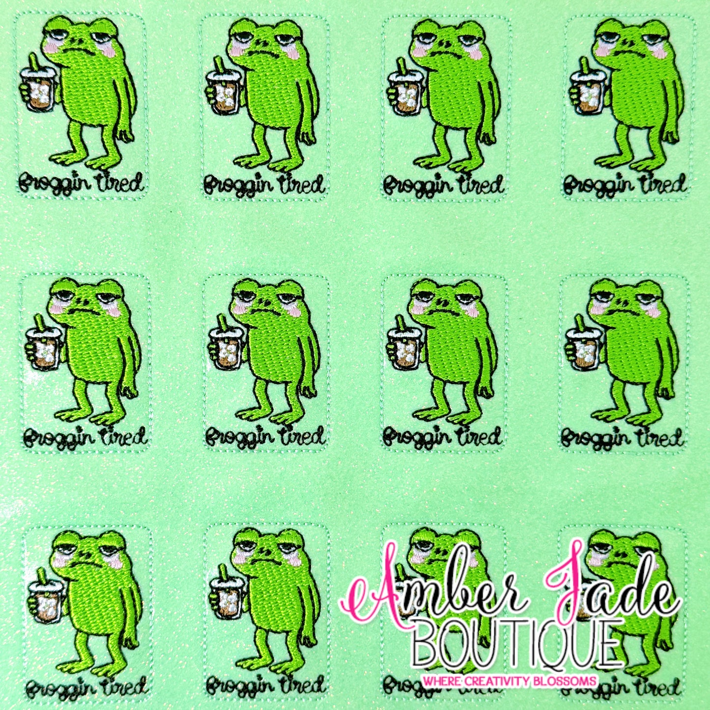Froggin Tired - FROG (Set of 3)