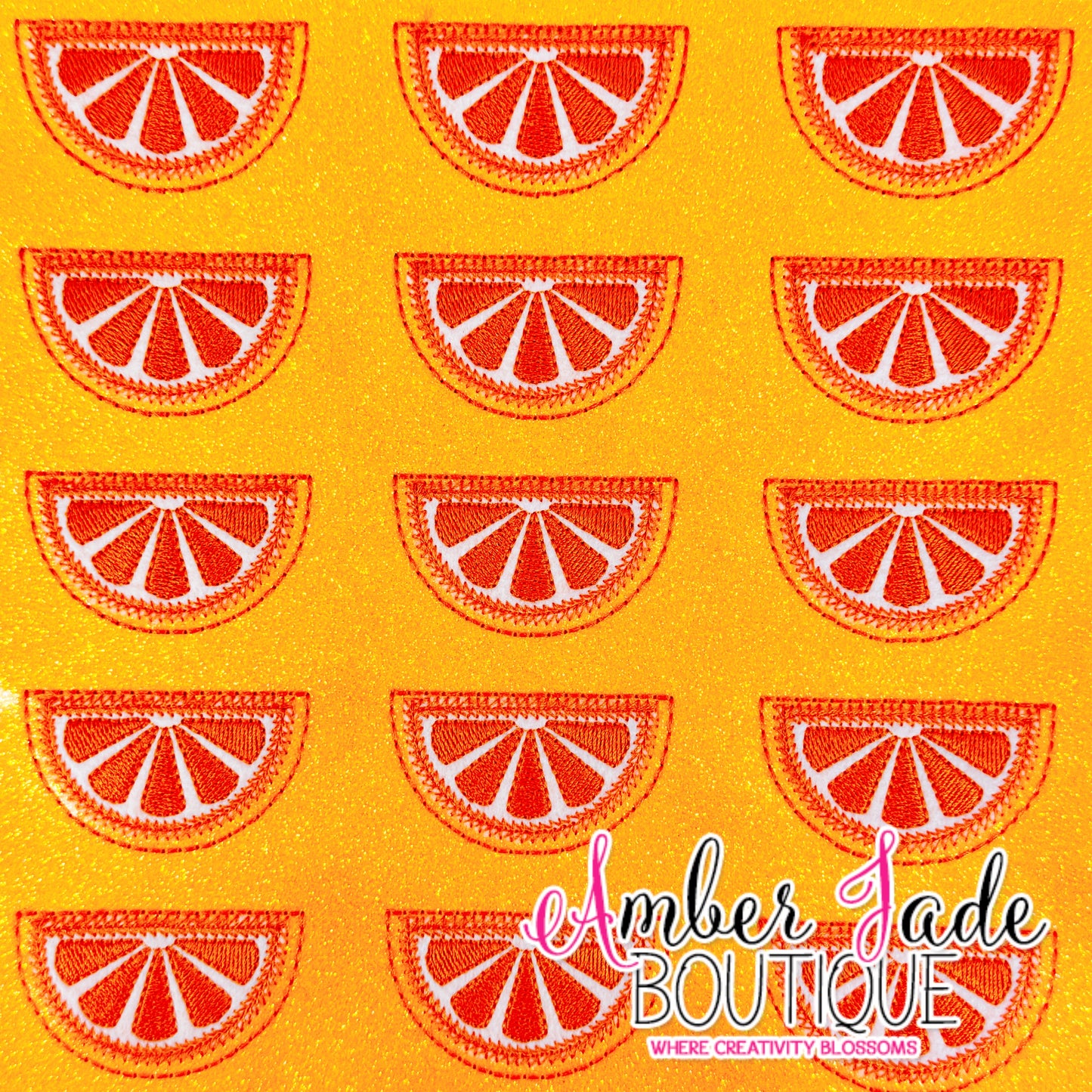 Citrus Slice - Orange (Set of 3)
