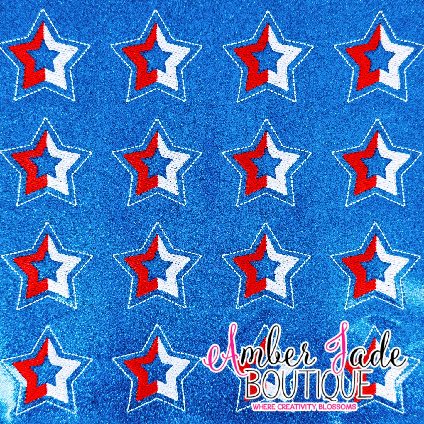 Patriotic Split Star