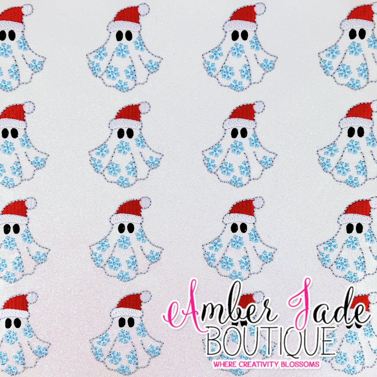 Snowflake Santa Ghost