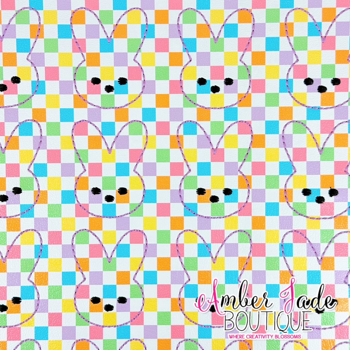 *LIMITED* Bunny Checkered Spring