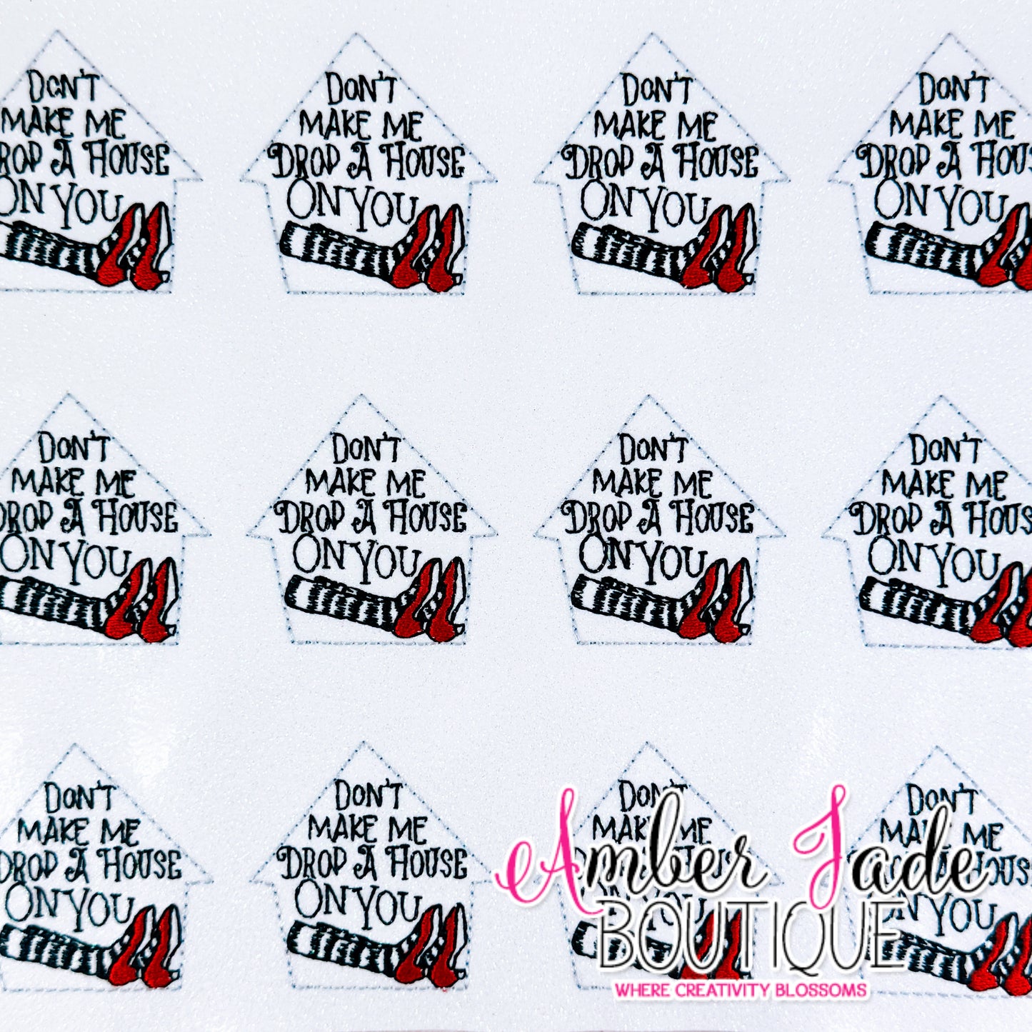 Don't Make Me Drop A House On You (Set of 3)