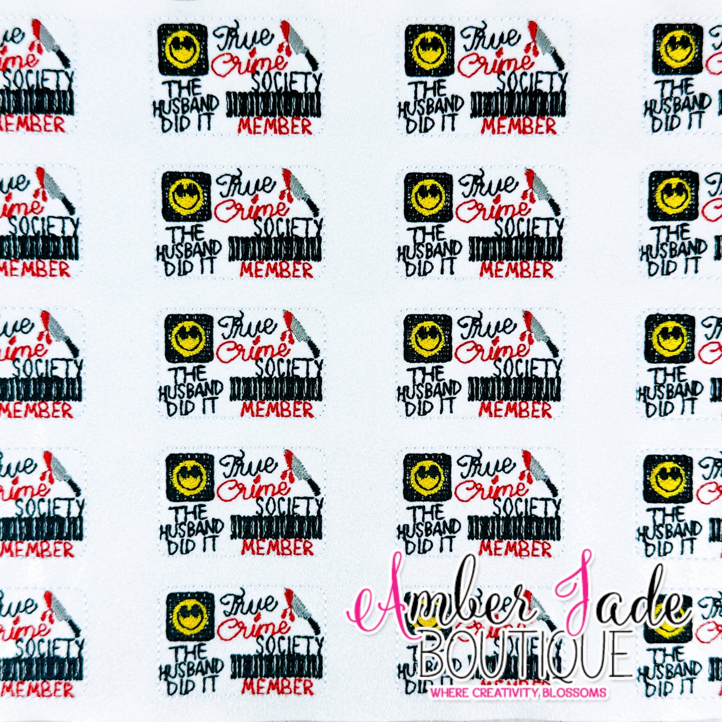 True Crime Society Badge