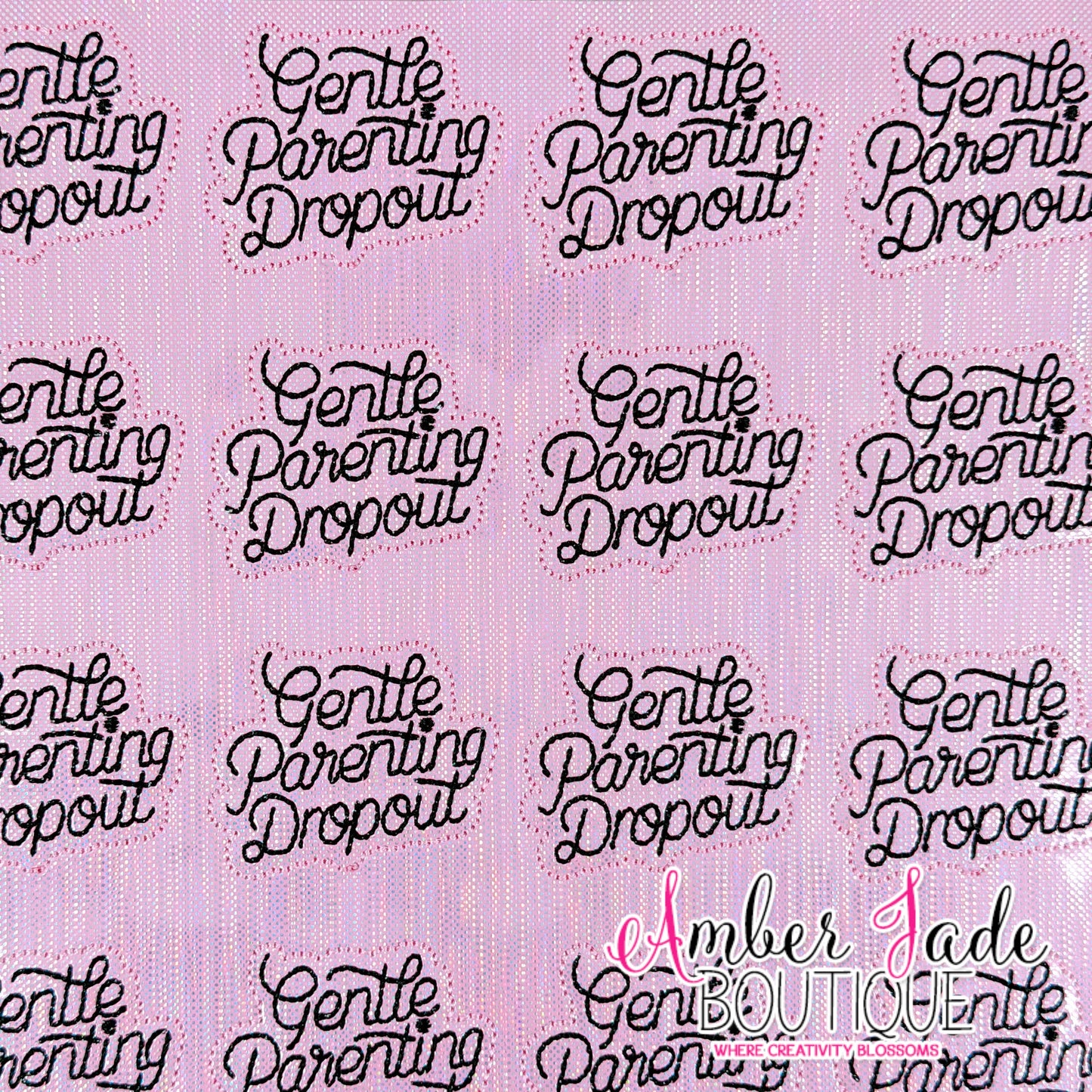 Gentle Parenting Dropout - PINK