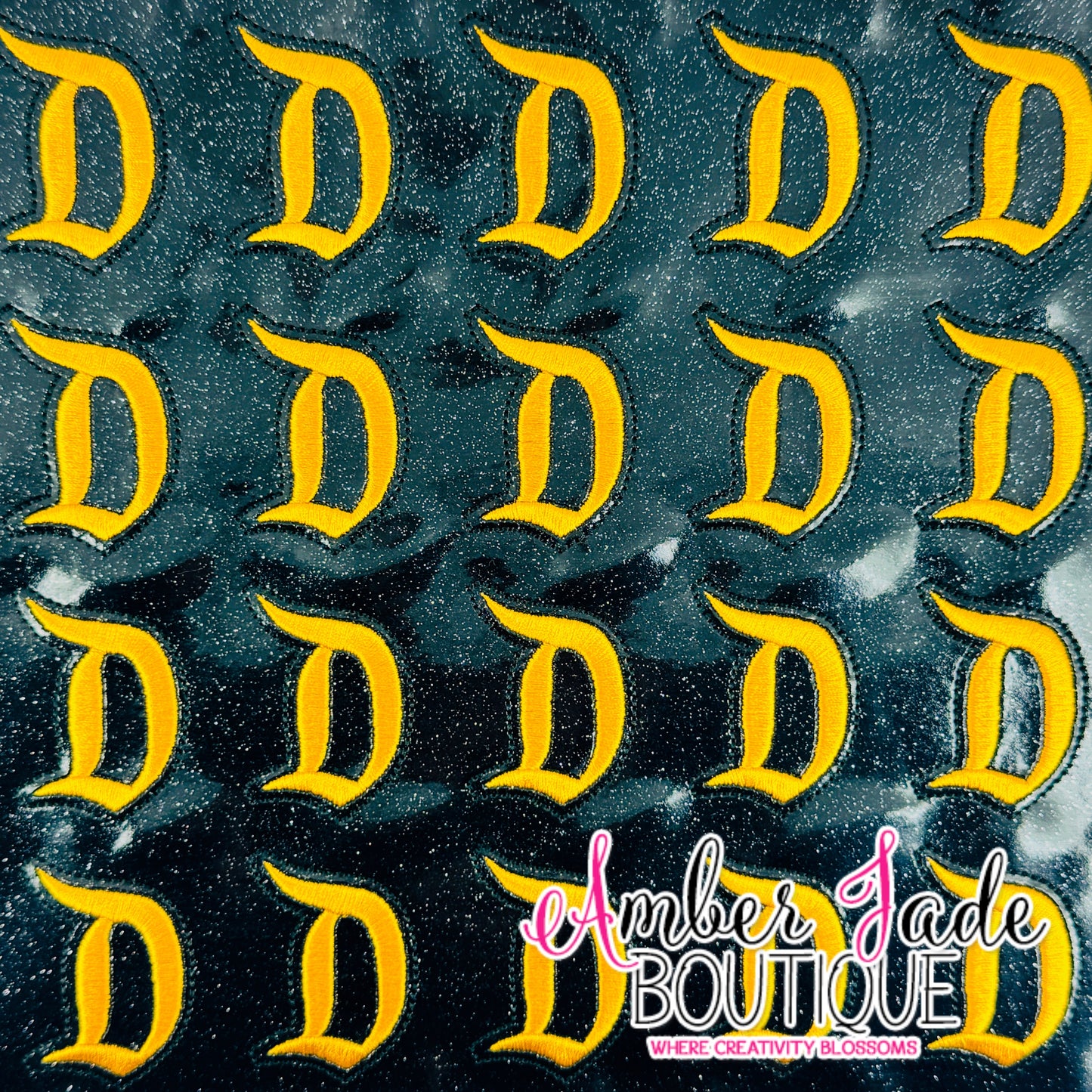 Disney D - Black / Gold