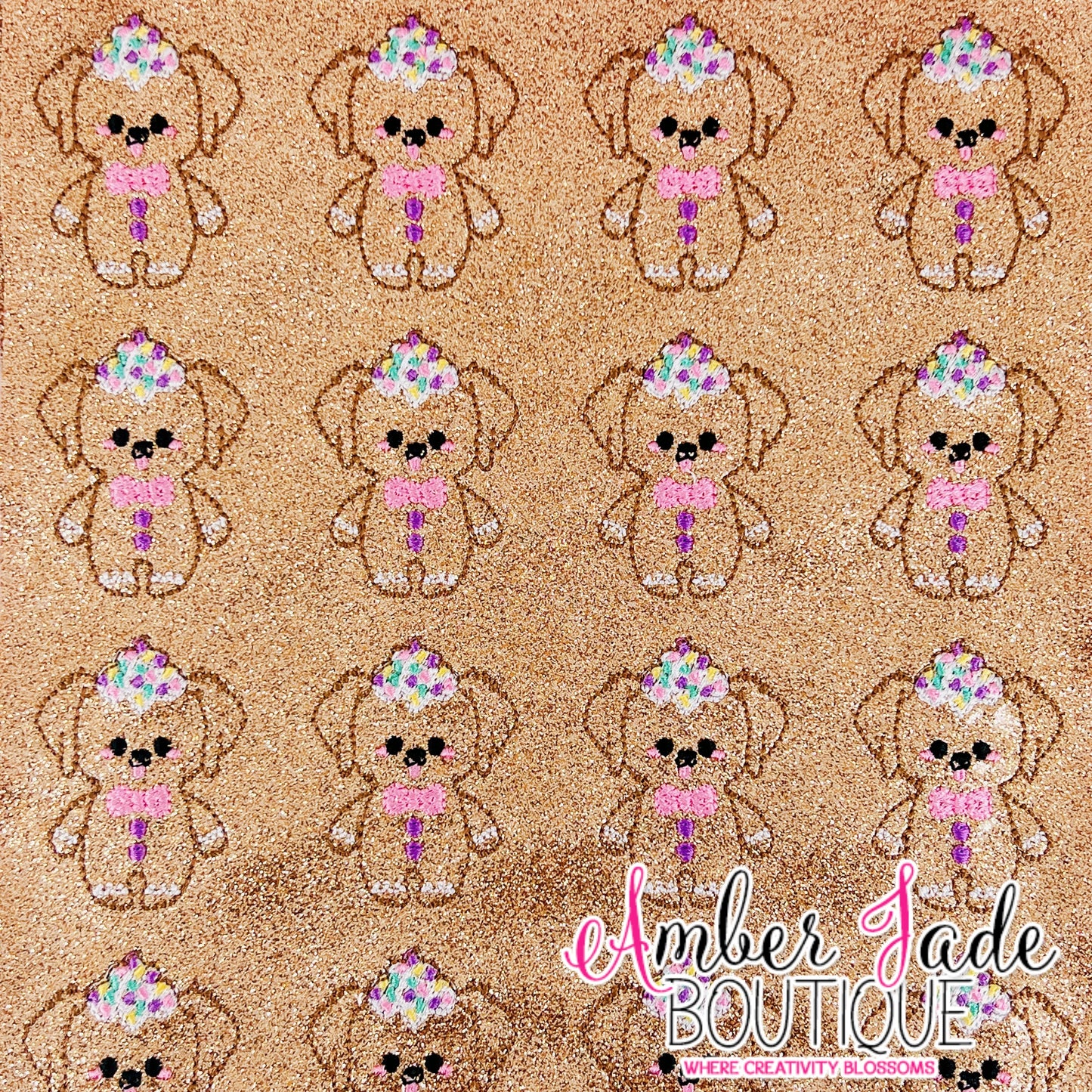 Kawaii Gingerbread Puppy