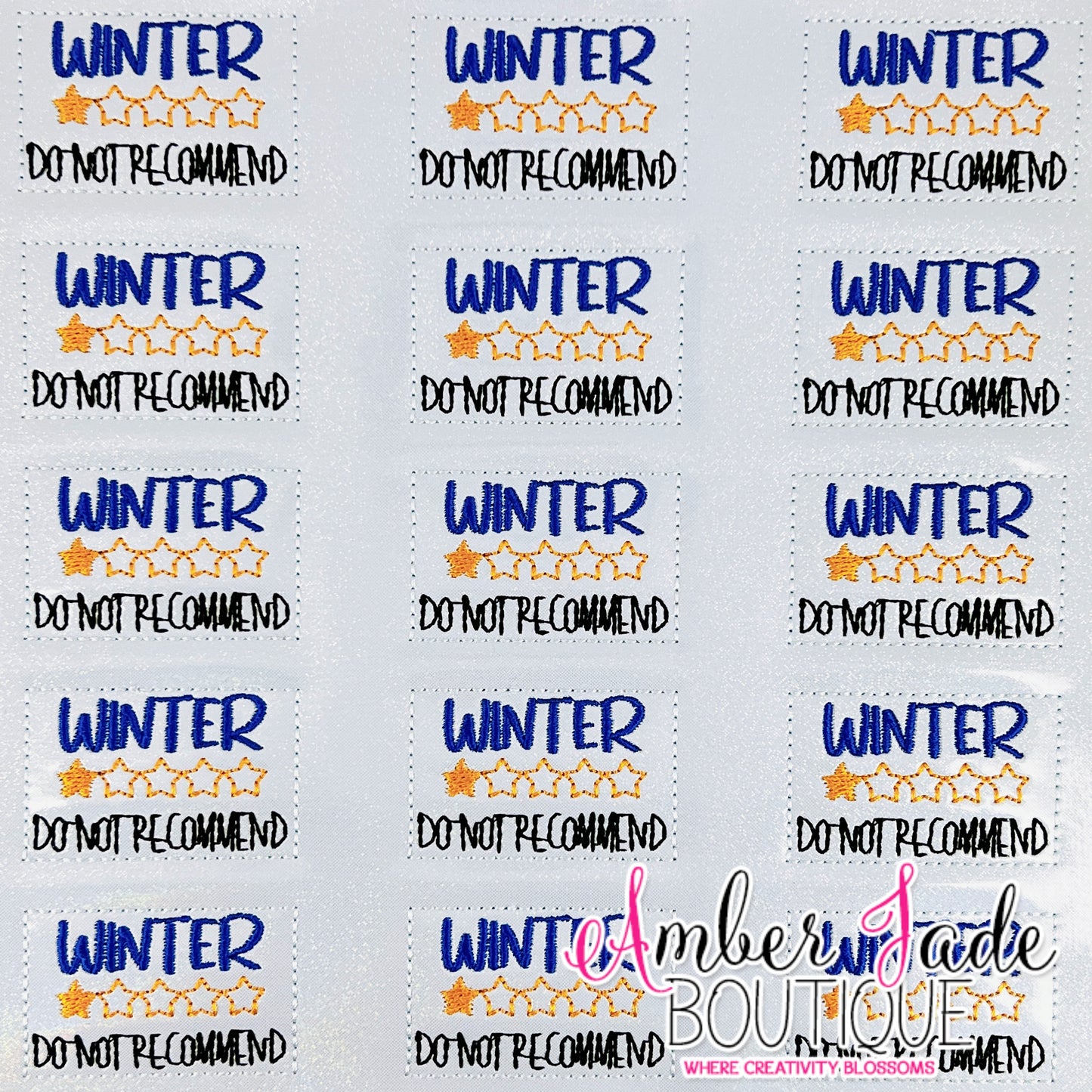 Winter - Do Not Recommend