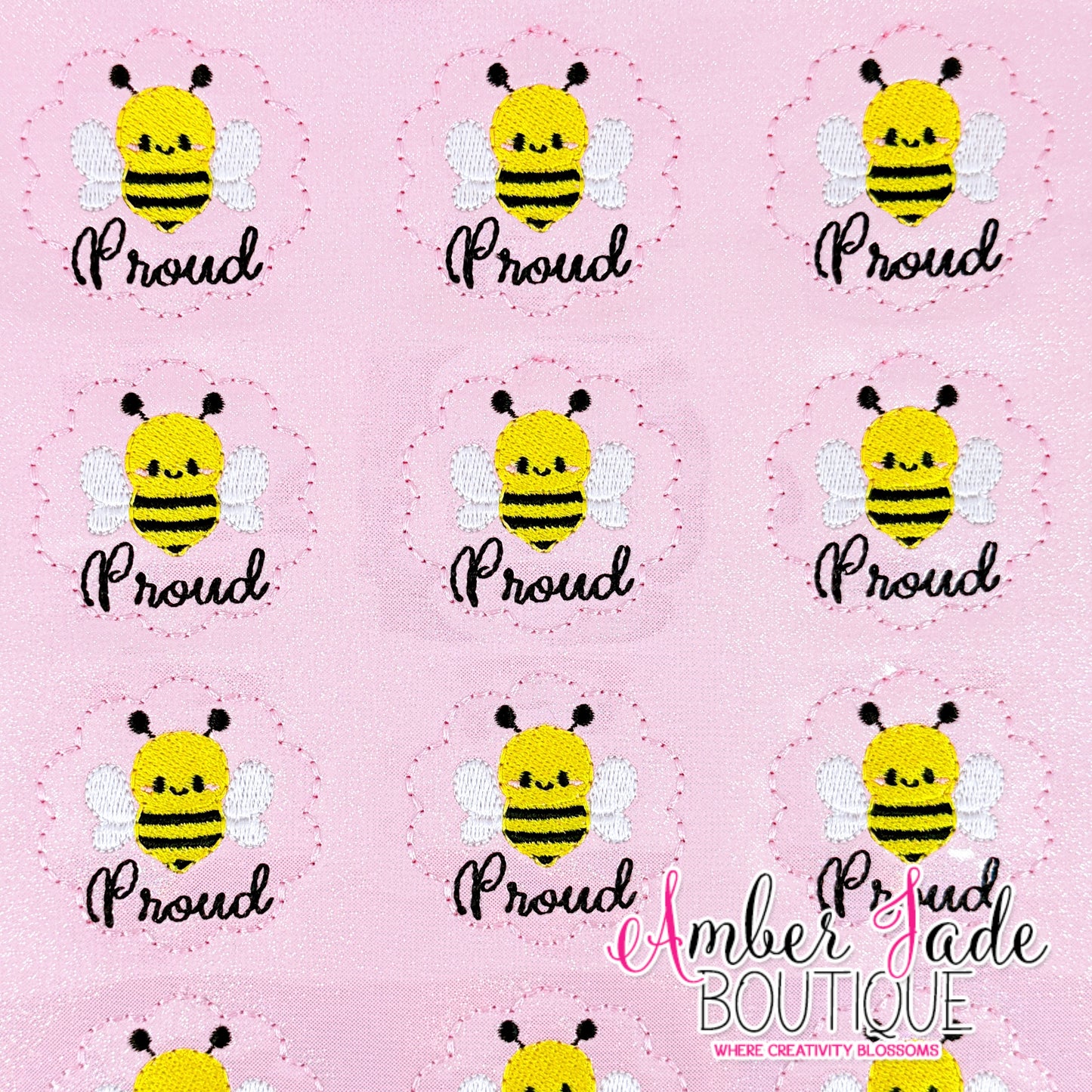 Bee Proud - Scalloped