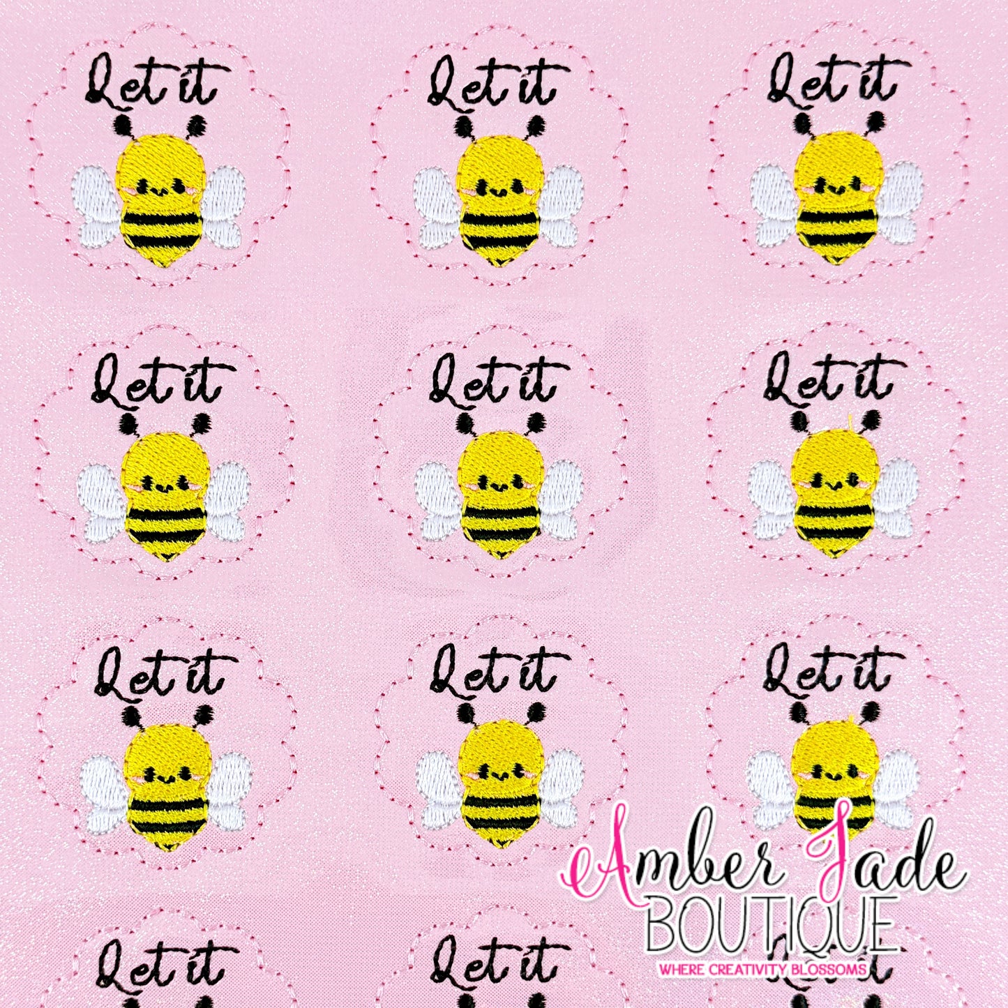 Let It Bee - Scalloped