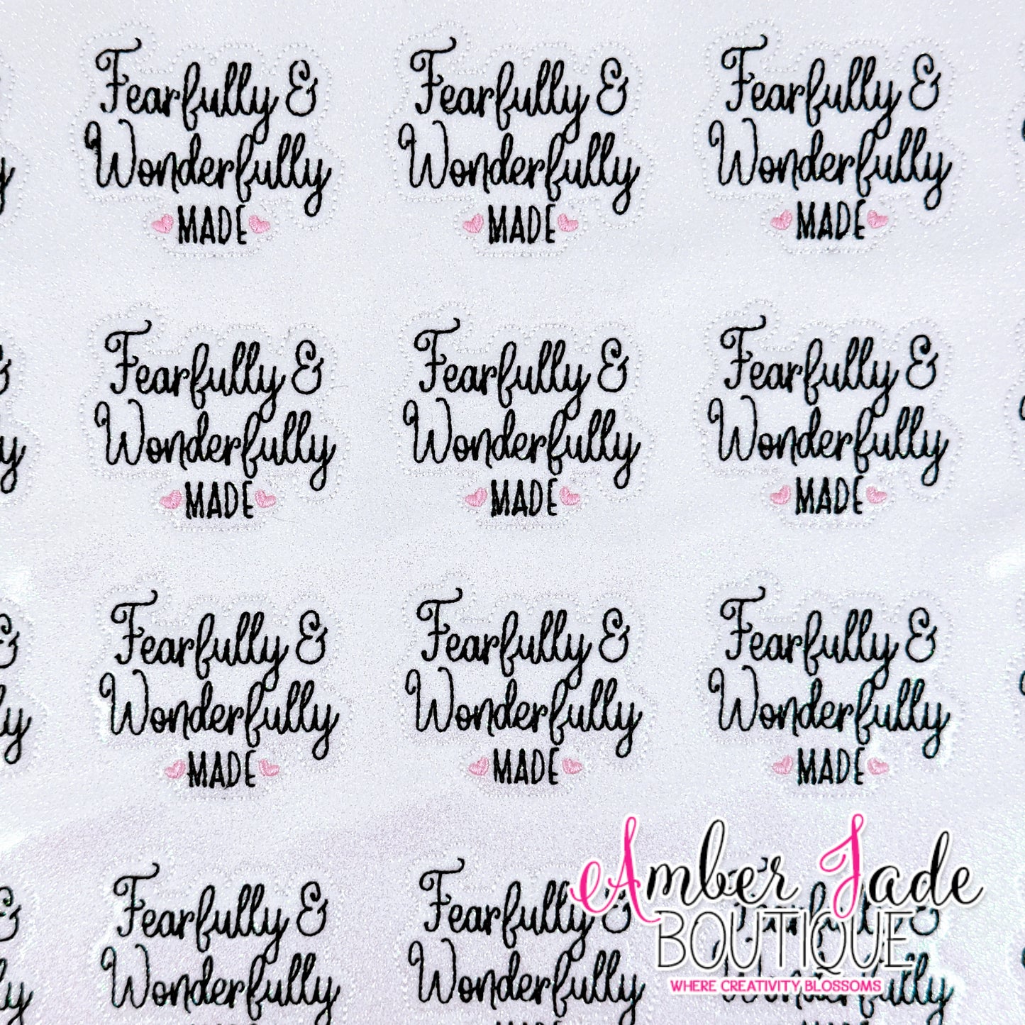 Fearfully & Wonderfully Made