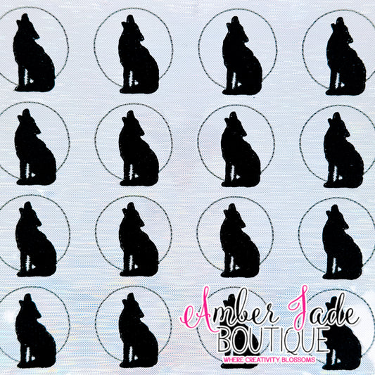 Wolf Howling - WHITE