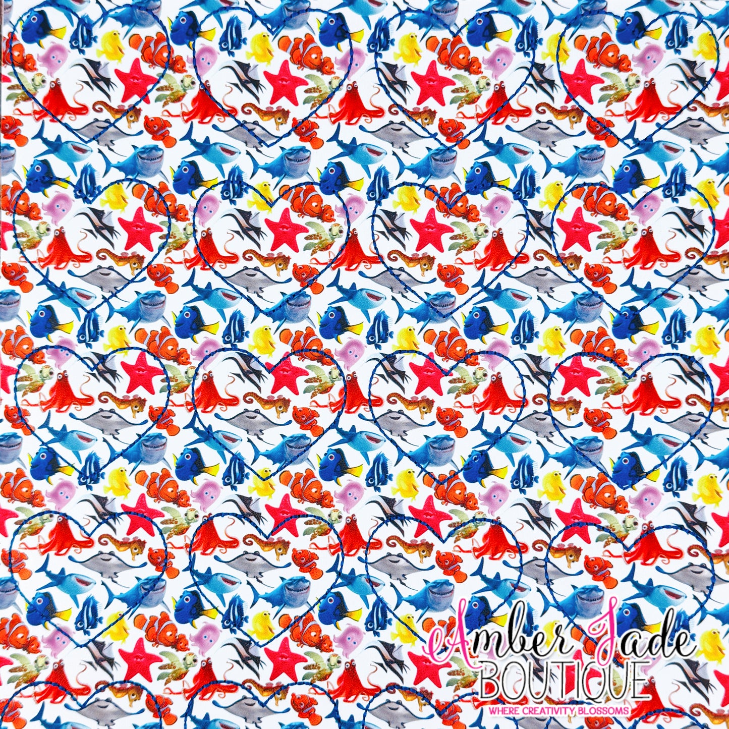 *LIMITED* Nemo - Just Keep Swimming Heart