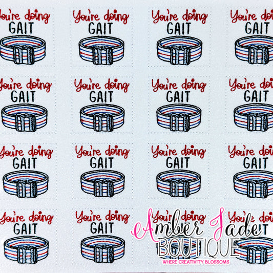 You're doing GAIT - #2 STML