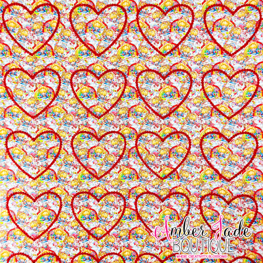 *LIMITED* Vintage Rainbow Brite Heart