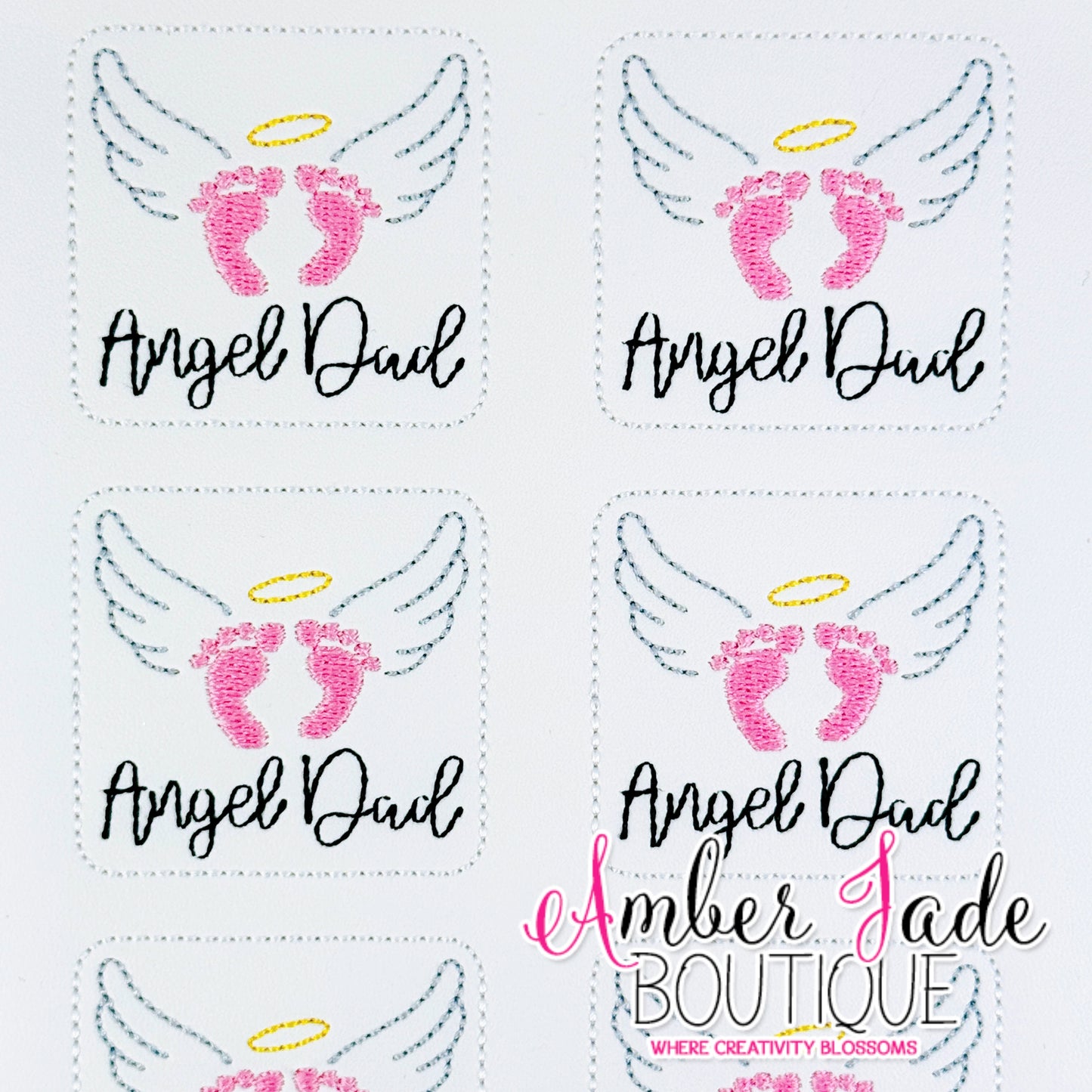 Angel Dad - Pink